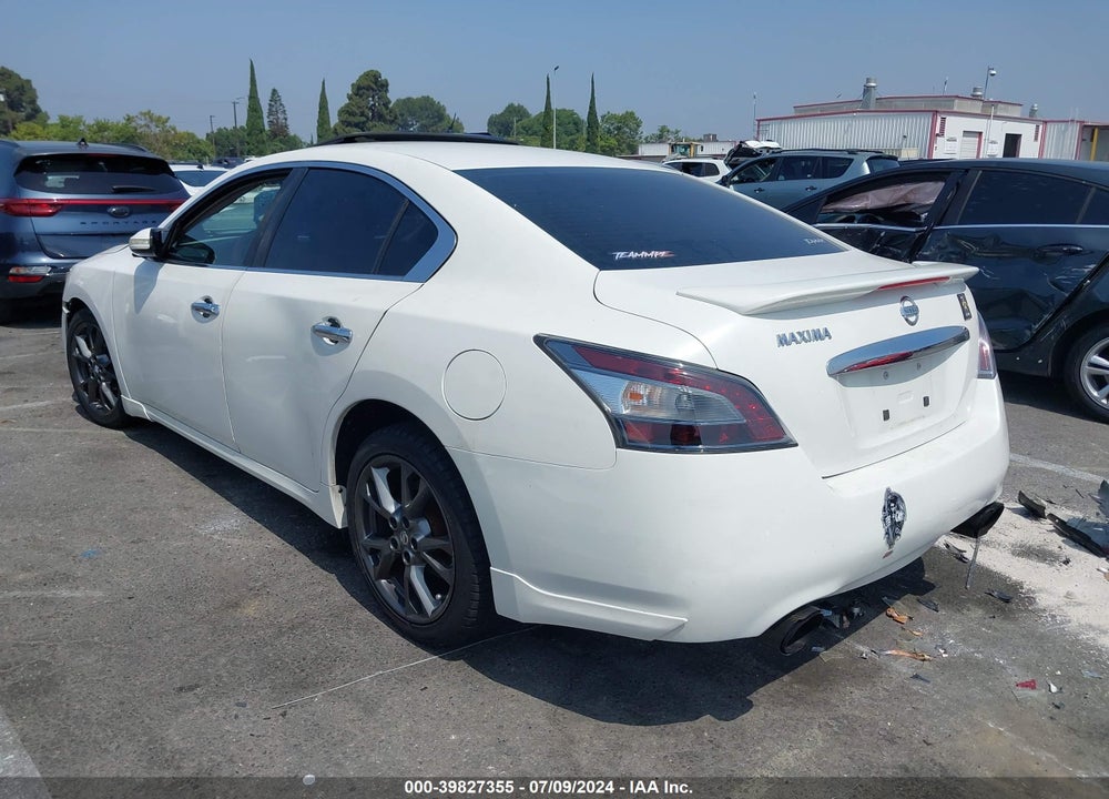 2012 NISSAN MAXIMA VIN: 1N4AA5AP5CC820576
