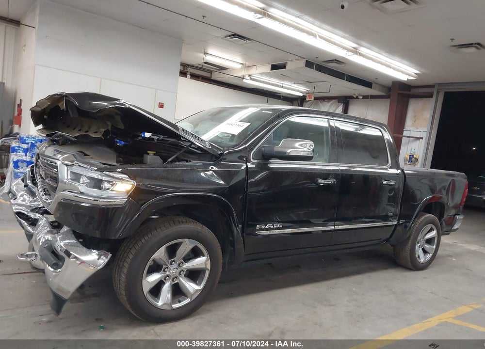 2019 RAM 1500 LIMITED 4X4 5'7 BOX VIN: 1C6SRFHT5KN906657