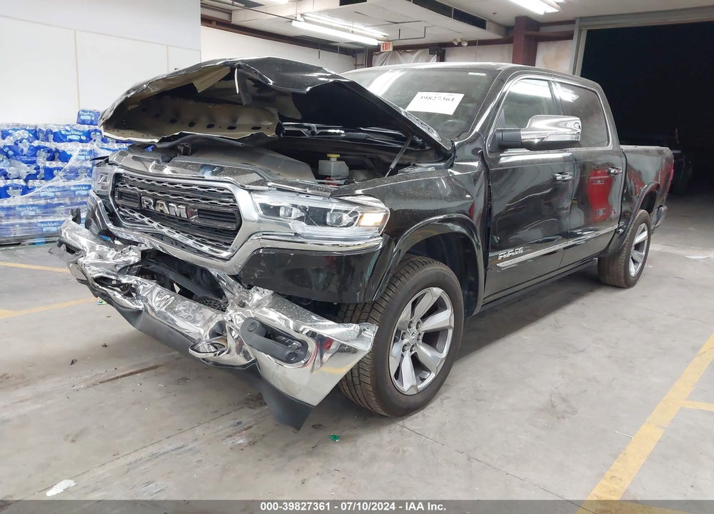 2019 RAM 1500 LIMITED 4X4 5'7 BOX VIN: 1C6SRFHT5KN906657