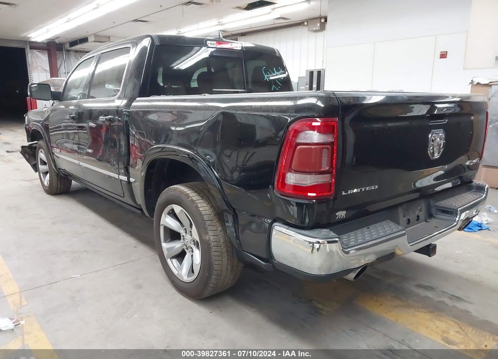 2019 RAM 1500 LIMITED 4X4 5'7 BOX VIN: 1C6SRFHT5KN906657
