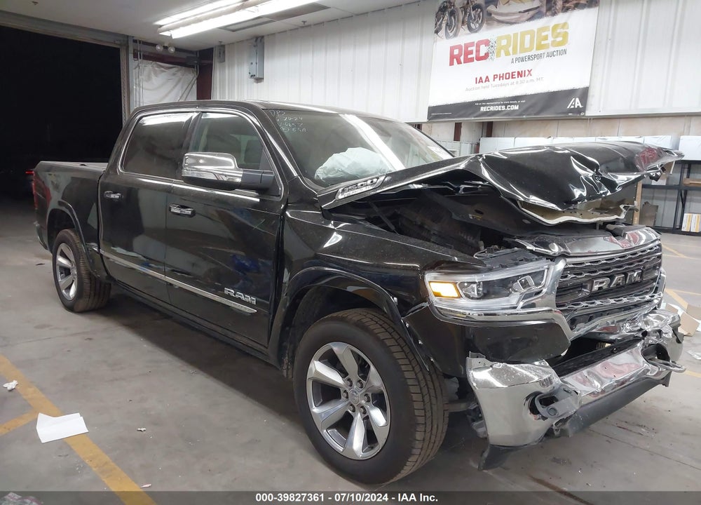 2019 RAM 1500 LIMITED 4X4 5'7 BOX VIN: 1C6SRFHT5KN906657