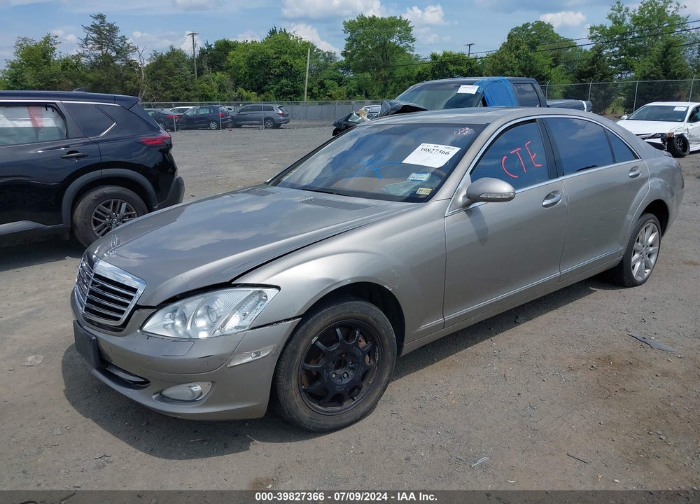 2008 MERCEDES-BENZ S 550 4MATIC VIN: WDDNG86X18A159691