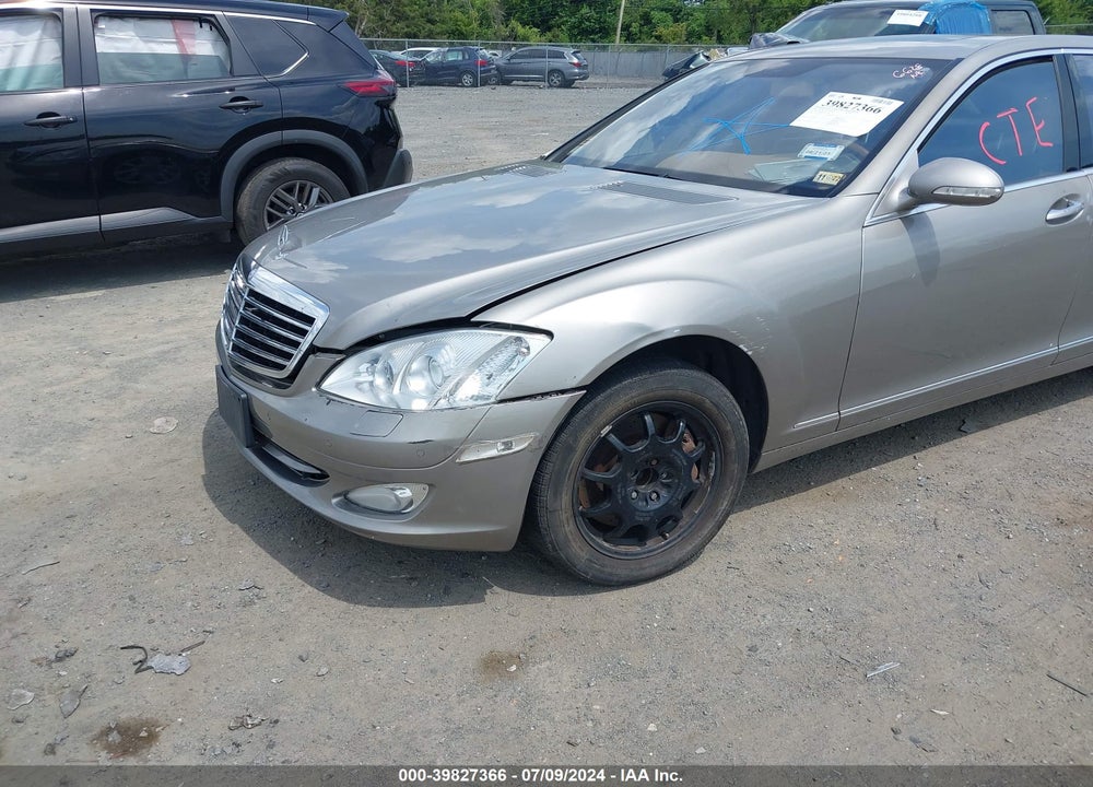 2008 MERCEDES-BENZ S 550 4MATIC VIN: WDDNG86X18A159691