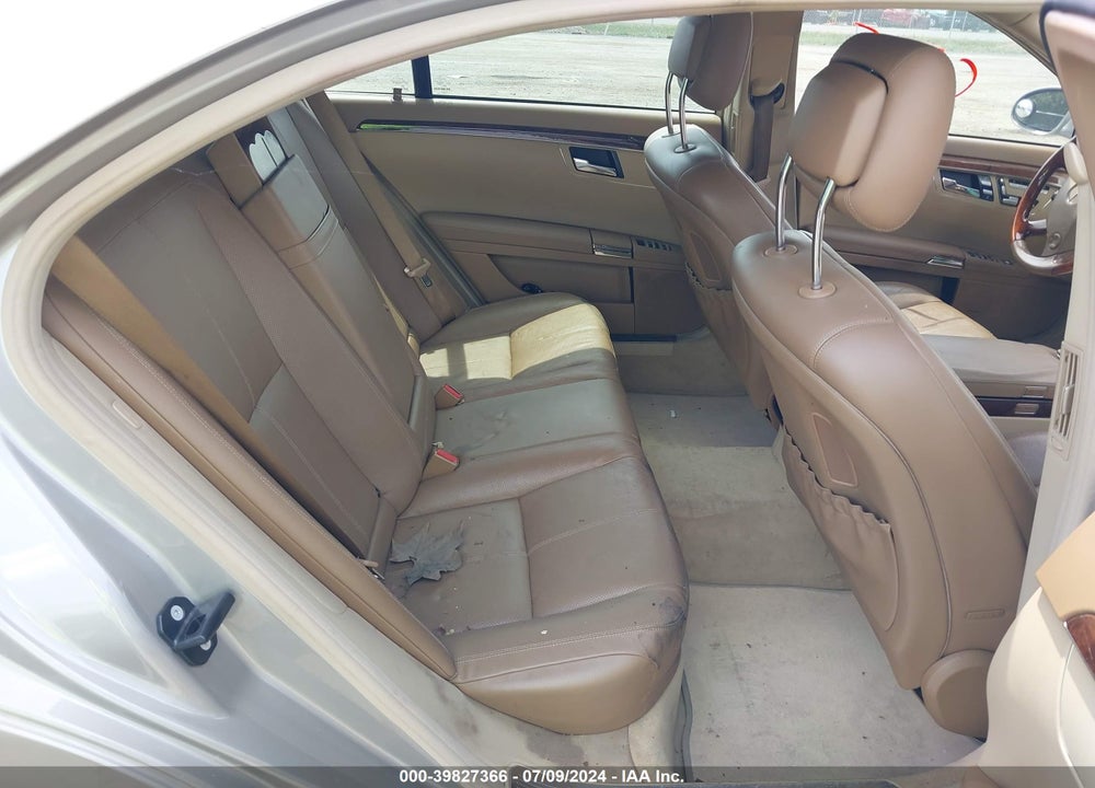 2008 MERCEDES-BENZ S 550 4MATIC VIN: WDDNG86X18A159691