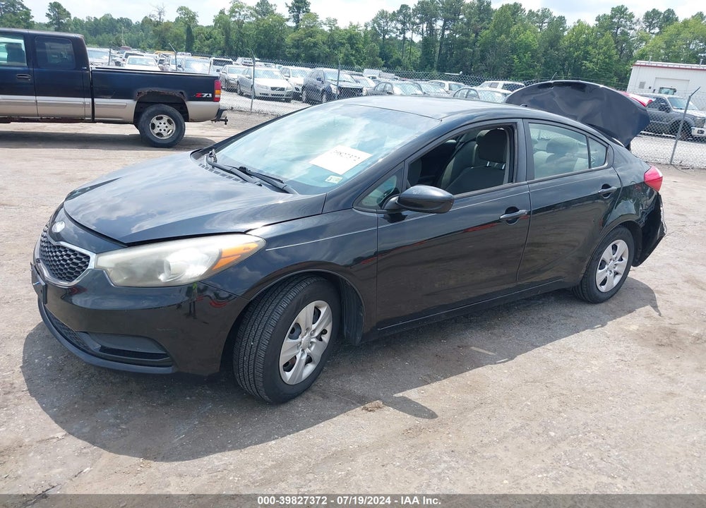 2014 KIA FORTE LX VIN: KNAFK4A67E5171950