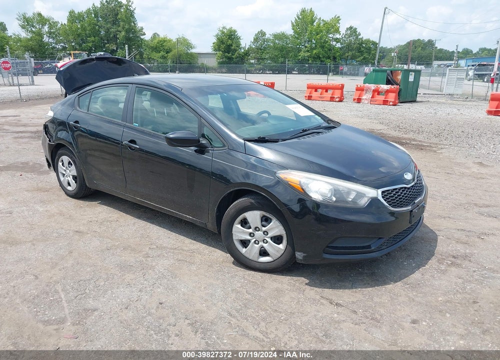 2014 KIA FORTE LX VIN: KNAFK4A67E5171950