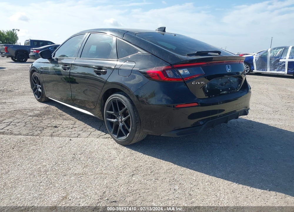 2022 HONDA CIVIC SPORT VIN: 19XFL2H86NE004818