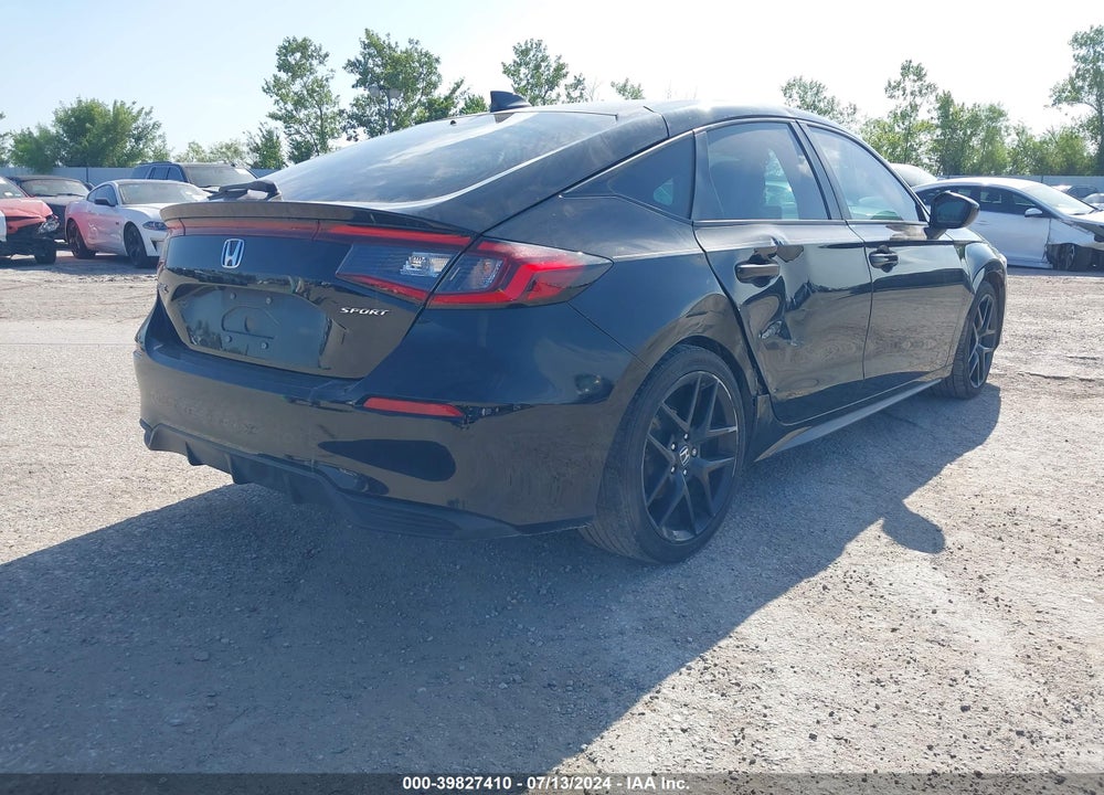 2022 HONDA CIVIC SPORT VIN: 19XFL2H86NE004818