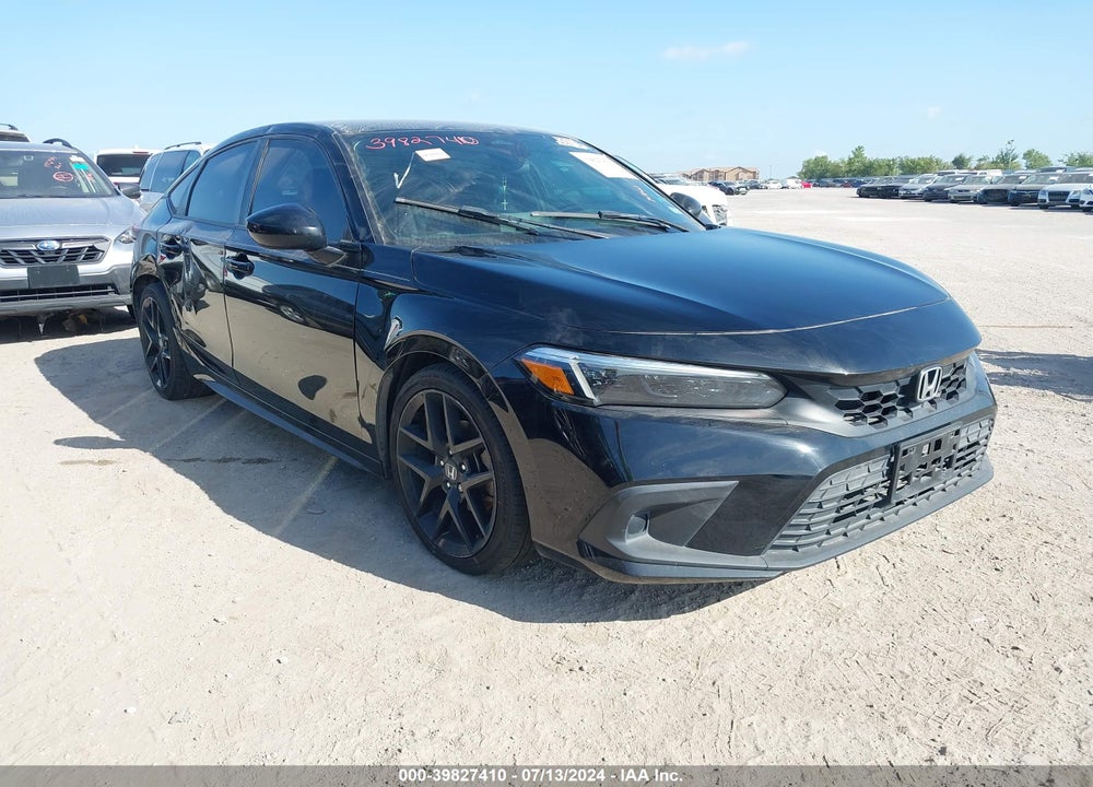 2022 HONDA CIVIC SPORT VIN: 19XFL2H86NE004818