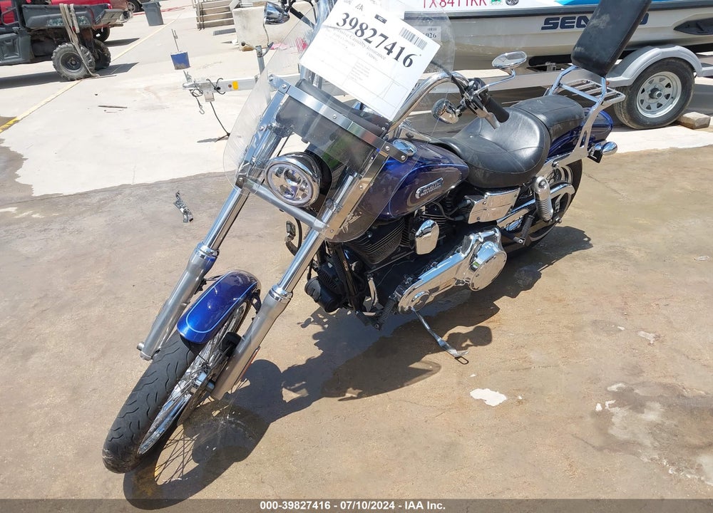 2007 HARLEY-DAVIDSON FXDWG VIN: 1HD1GP4377K308163