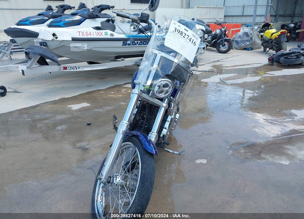 2007 HARLEY-DAVIDSON FXDWG VIN: 1HD1GP4377K308163