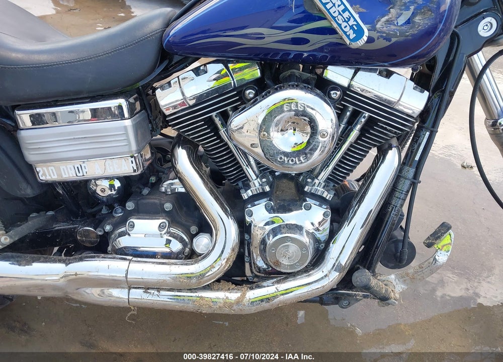 2007 HARLEY-DAVIDSON FXDWG VIN: 1HD1GP4377K308163