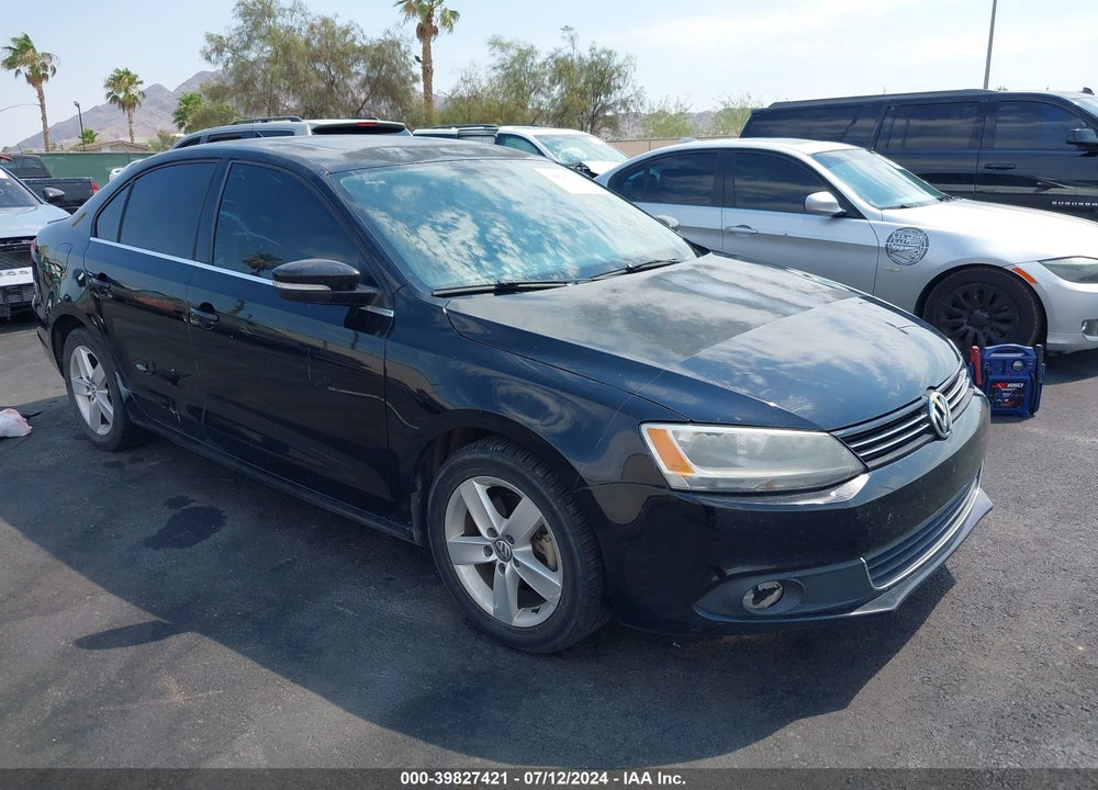 2012 VOLKSWAGEN JETTA 2.0L TDI VIN: 3VWLL7AJXCM008481