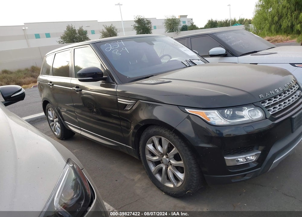 2016 LAND ROVER RANGE ROVER SPORT 3.0L V6 TURBOCHARGED DIESEL HSE TD6 VIN: SALWR2KF2GA100580