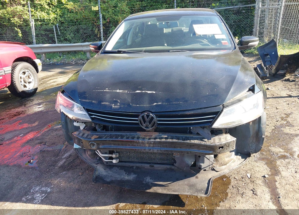 2013 VOLKSWAGEN JETTA 2.5L SE VIN: 3VWDP7AJ7DM219597