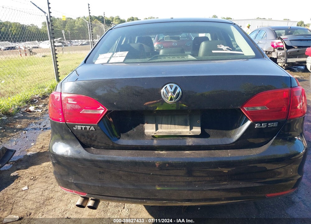 2013 VOLKSWAGEN JETTA 2.5L SE VIN: 3VWDP7AJ7DM219597