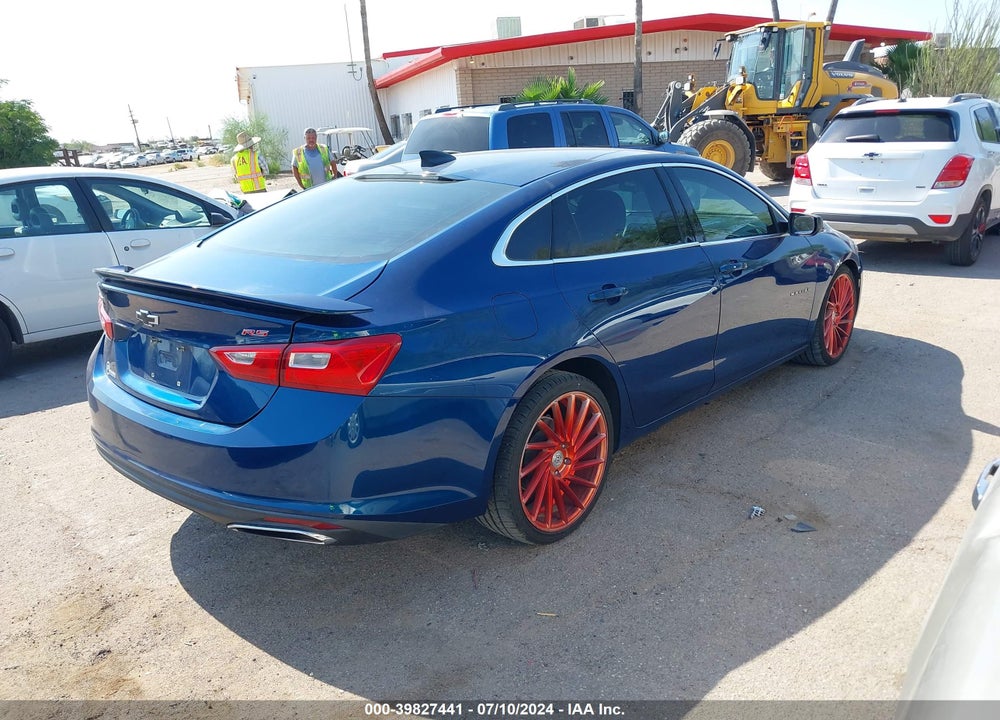2019 CHEVROLET MALIBU RS VIN: 1G1ZG5STXKF200867