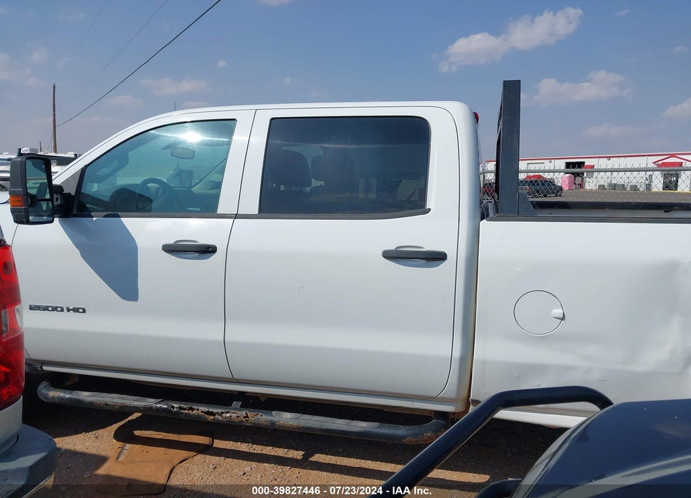 2018 CHEVROLET SILVERADO 2500HD WT VIN: 1GC1CUEG2JF130160
