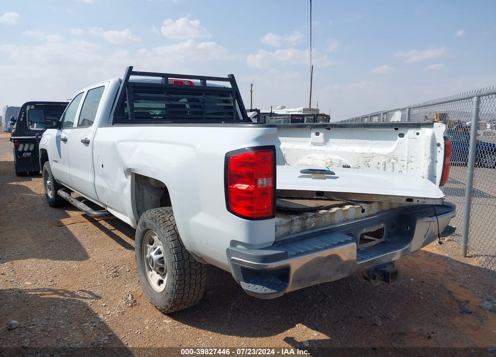 2018 CHEVROLET SILVERADO 2500HD WT VIN: 1GC1CUEG2JF130160