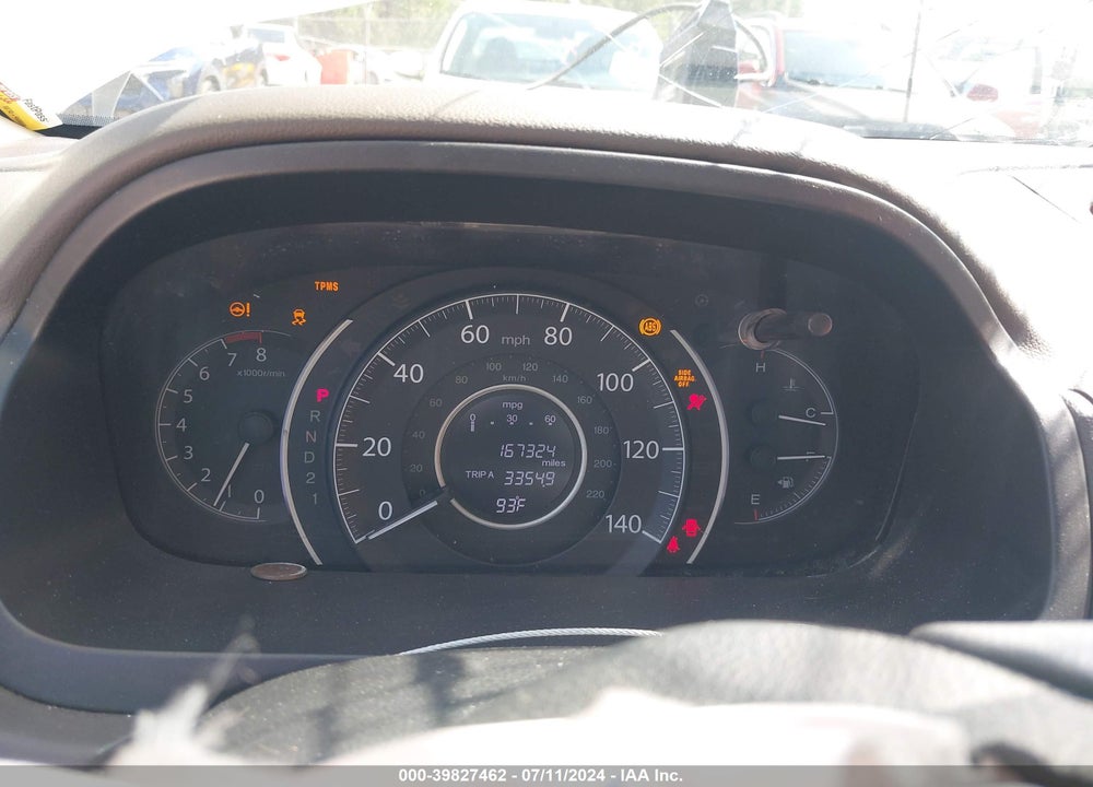 2012 HONDA CR-V VIN: 5J6RM3H7XCL032949