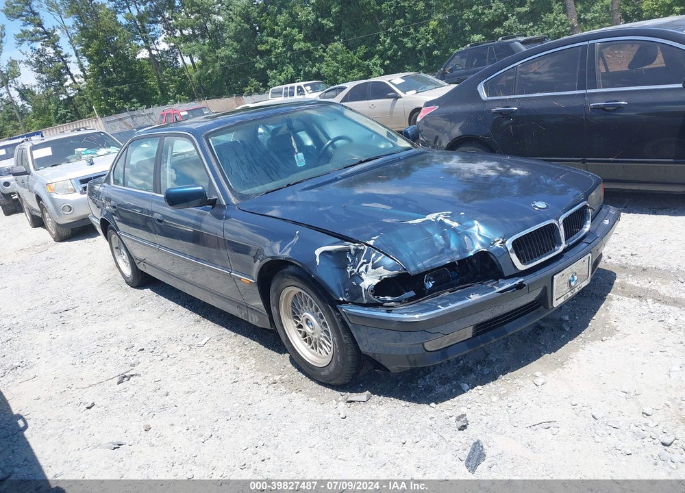 1996 BMW 740 IL VIN: WBAGJ8323TDL39420
