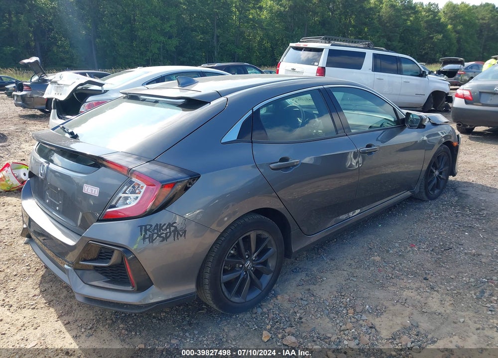 2020 HONDA CIVIC EX VIN: SHHFK7H66LU402874