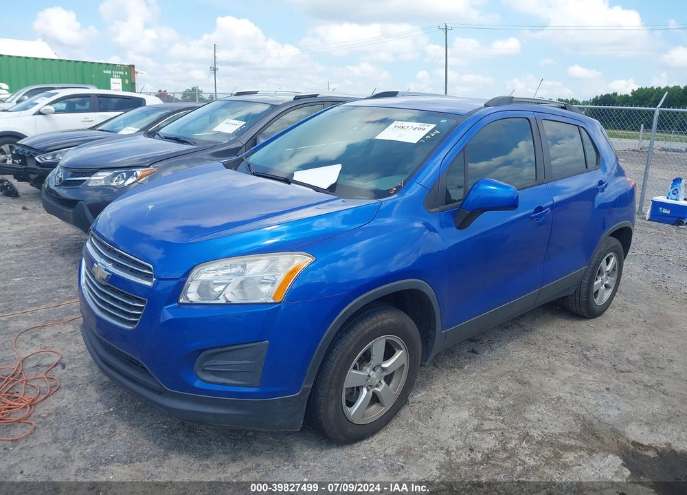 2015 CHEVROLET TRAX 1LS VIN: KL7CJPSB1FB116982