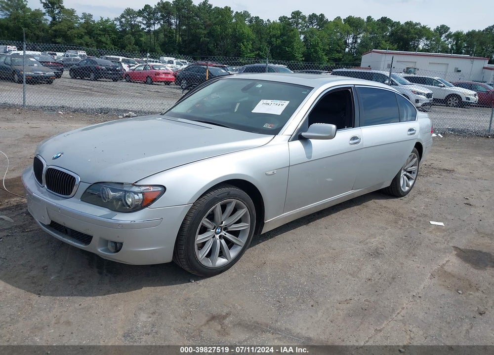 2008 BMW 750LI VIN: WBAHN835X8DT82324