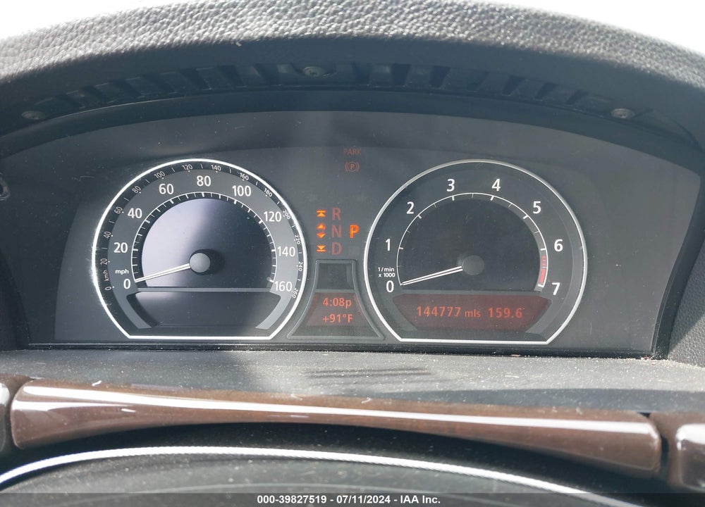 2008 BMW 750LI VIN: WBAHN835X8DT82324
