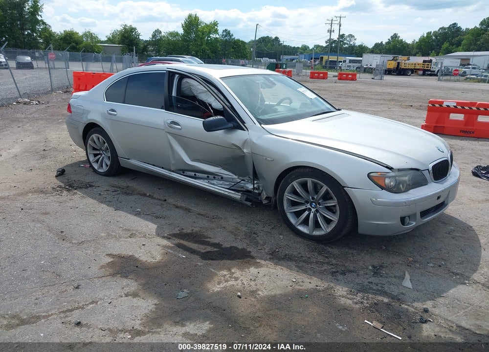 2008 BMW 750LI VIN: WBAHN835X8DT82324