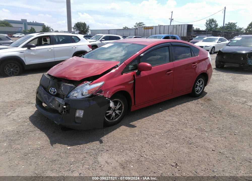 2010 TOYOTA PRIUS III VIN: JTDKN3DU2A0057777