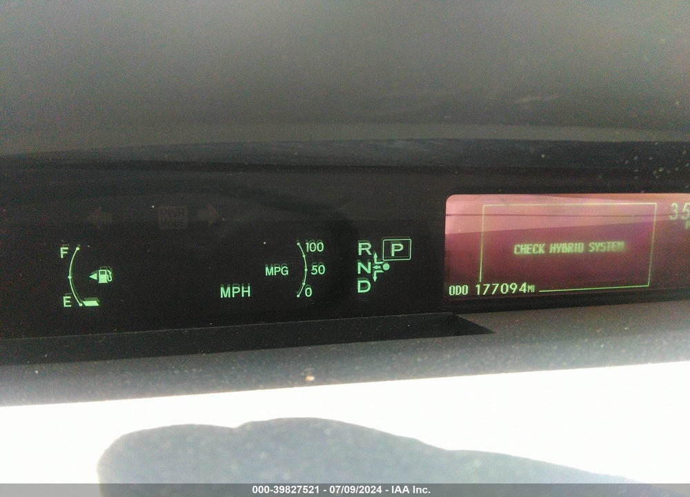 2010 TOYOTA PRIUS III VIN: JTDKN3DU2A0057777