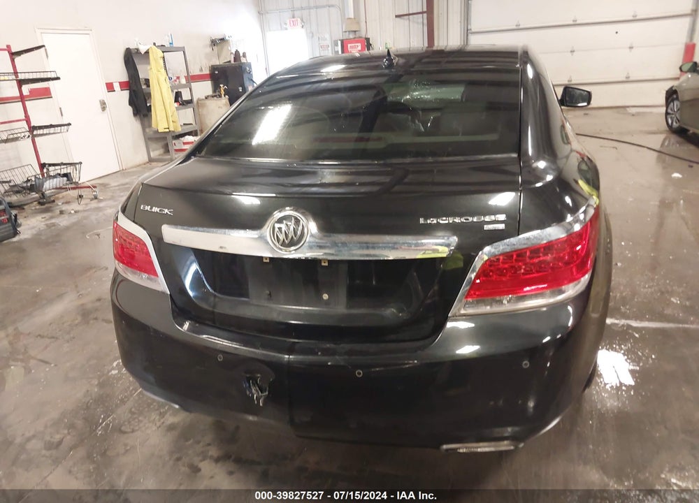 2010 BUICK LACROSSE CXS VIN: 1G4GE5EV9AF269870