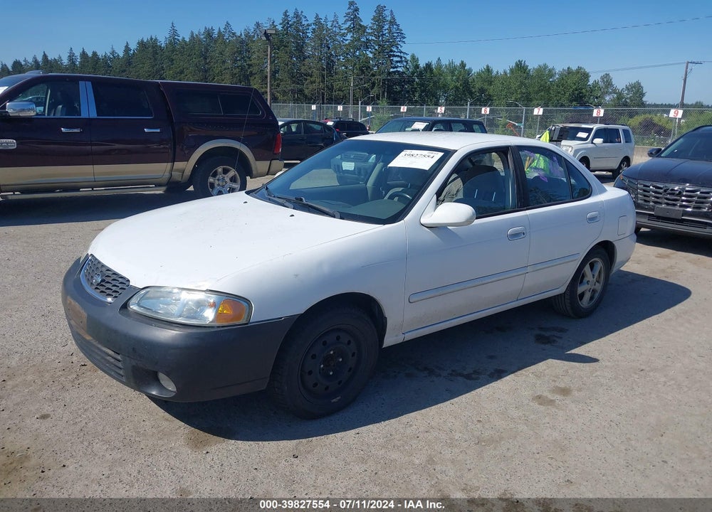 2001 NISSAN SENTRA SE- VIN: 3N1BB51D81L123022