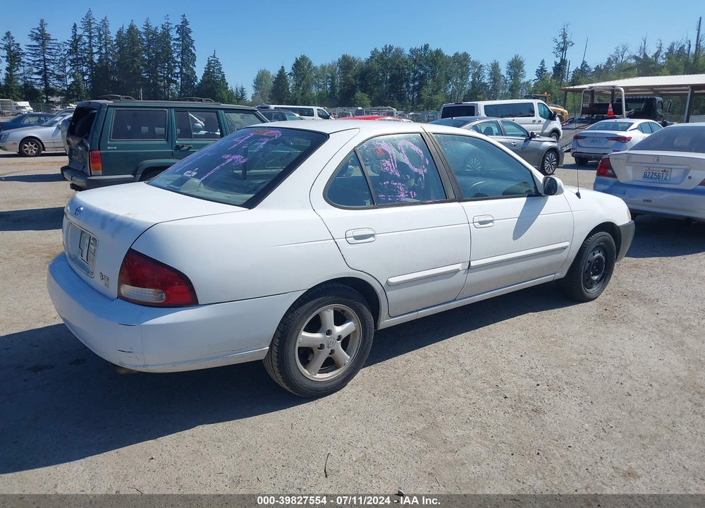 2001 NISSAN SENTRA SE- VIN: 3N1BB51D81L123022