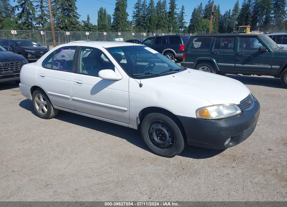 2001 NISSAN SENTRA SE- VIN: 3N1BB51D81L123022