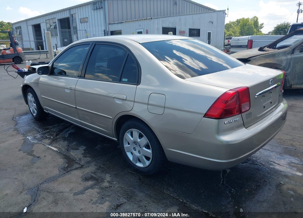 2001 HONDA CIVIC EX VIN: JHMES26721S004412
