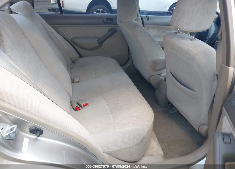 2001 HONDA CIVIC EX VIN: JHMES26721S004412
