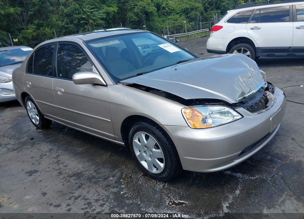 2001 HONDA CIVIC EX VIN: JHMES26721S004412