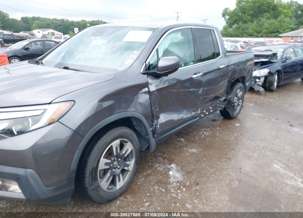 2019 HONDA RIDGELINE RTL-E VIN: 5FPYK3F79KB017118