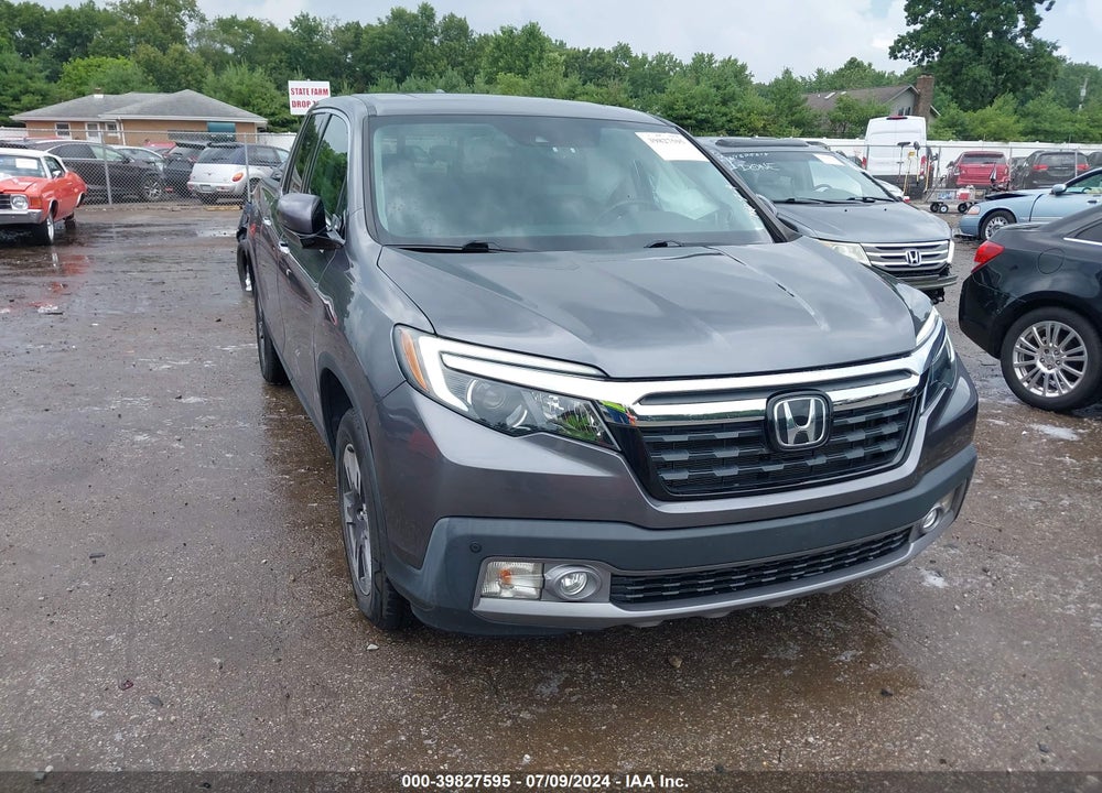 2019 HONDA RIDGELINE RTL-E VIN: 5FPYK3F79KB017118