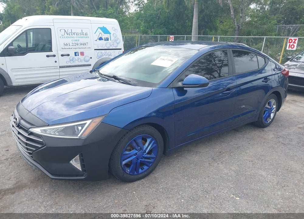2020 HYUNDAI ELANTRA SEL VIN: 5NPD84LF6LH553762