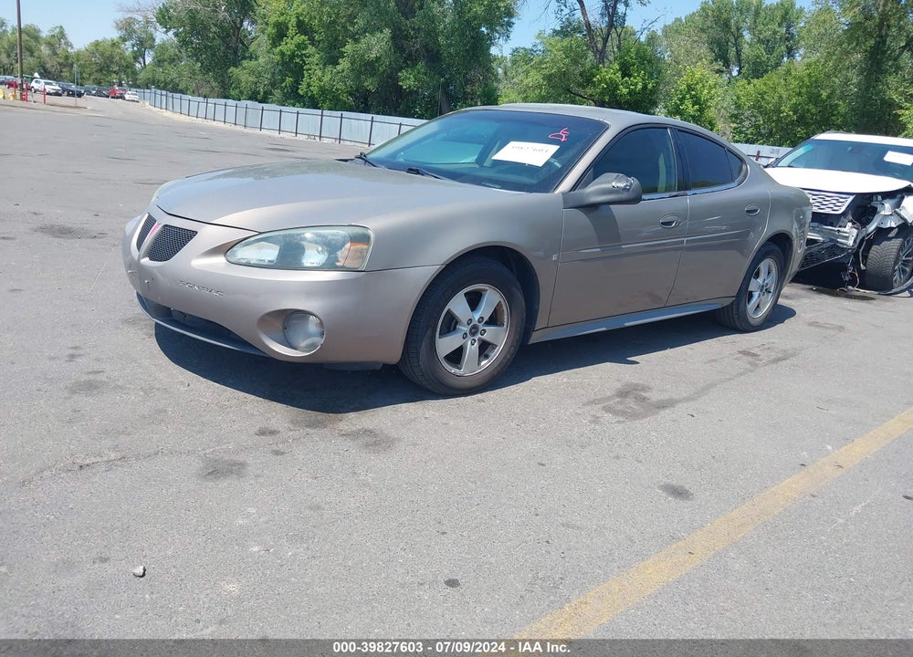 2006 PONTIAC GRAND PRIX VIN: 2G2WP552161152108