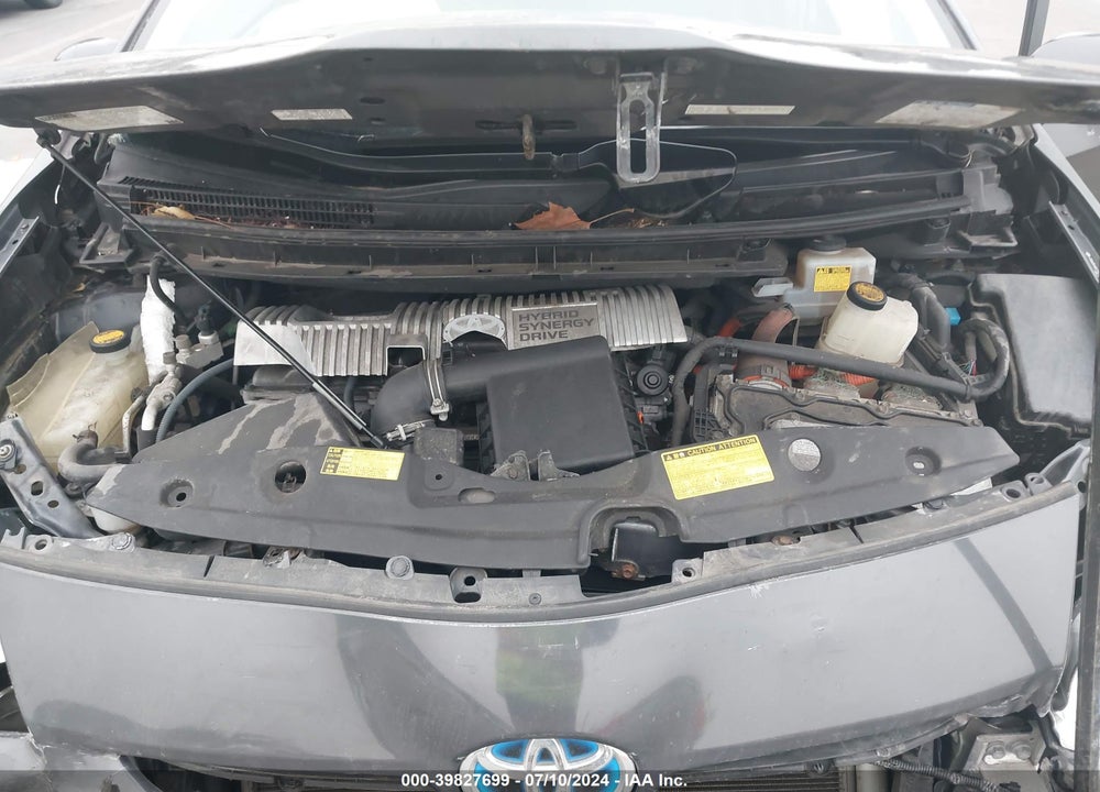 2010 TOYOTA PRIUS IV VIN: JTDKN3DUXA5215236