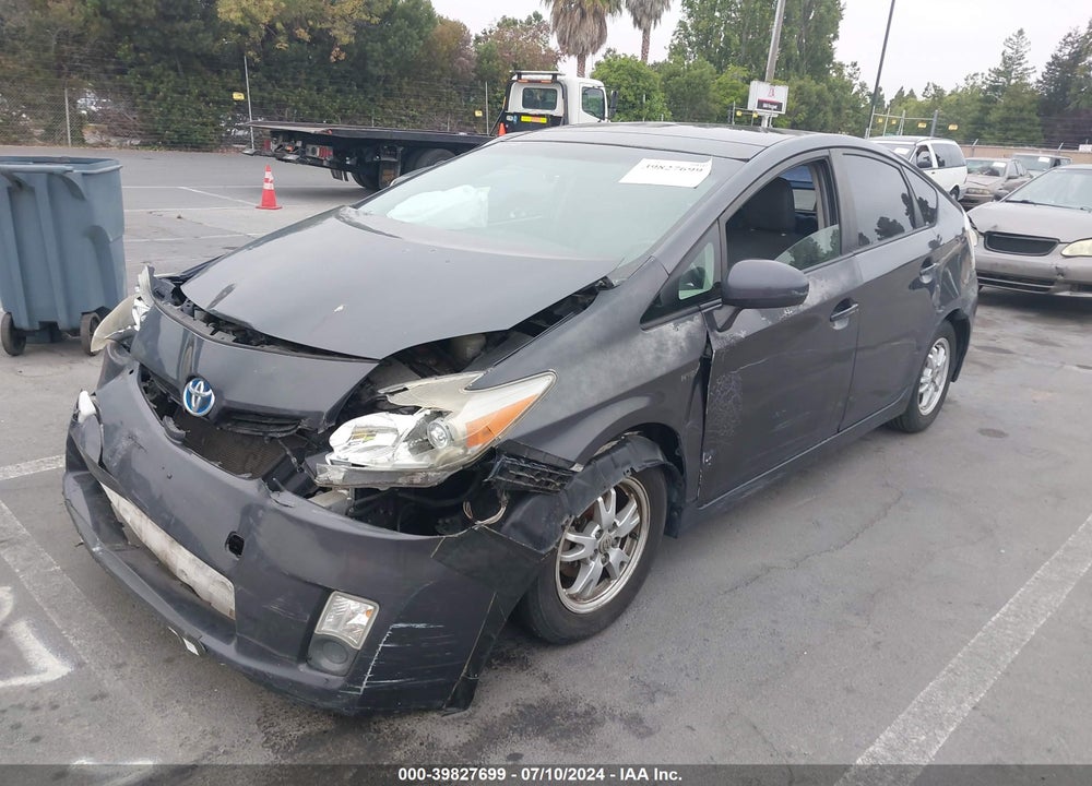 2010 TOYOTA PRIUS IV VIN: JTDKN3DUXA5215236