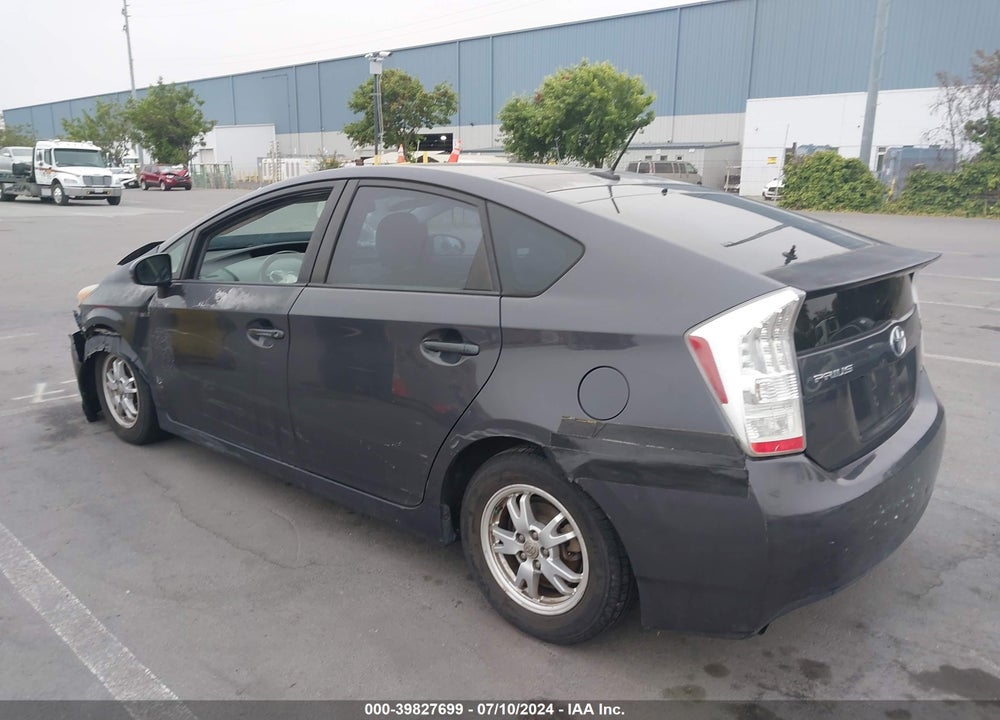 2010 TOYOTA PRIUS IV VIN: JTDKN3DUXA5215236