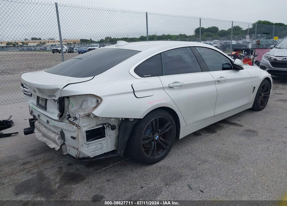 2016 BMW 428I GRAN COUPE VIN: WBA4A9C50GGL88145