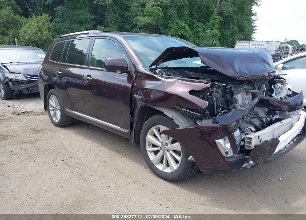 2012 TOYOTA HIGHLANDER HYBRID LIMITED V6 VIN: JTEDC3EH8C2010501