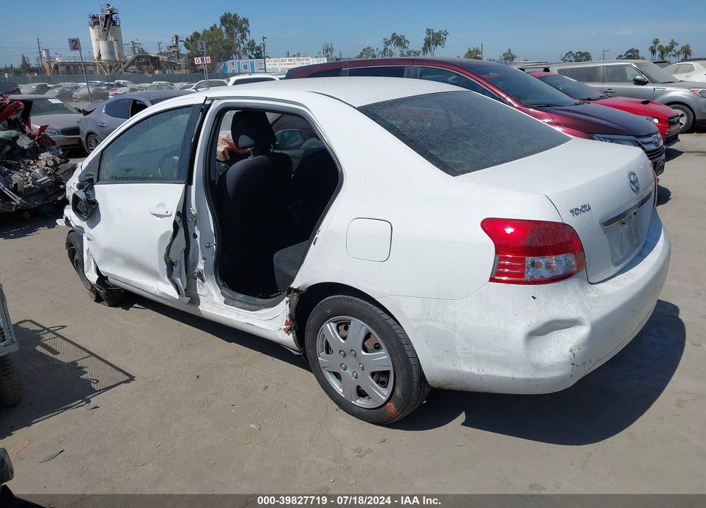 2010 TOYOTA YARIS VIN: JTDBT4K37A1393358