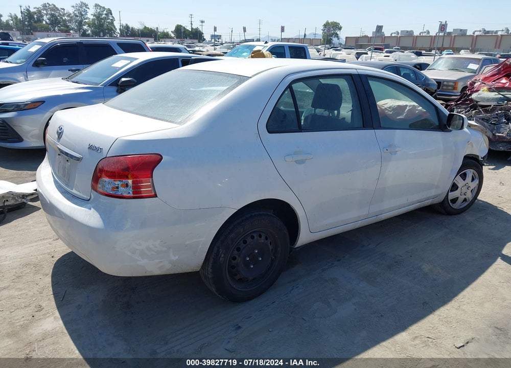 2010 TOYOTA YARIS VIN: JTDBT4K37A1393358